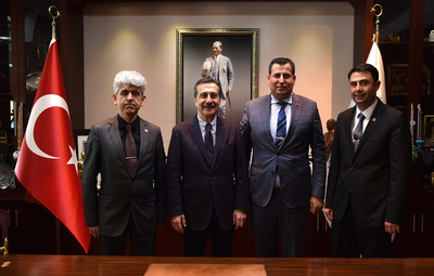 SÖZPER MALUL-DER'DEN BAŞKAN ATAÇ'A ZİYARET