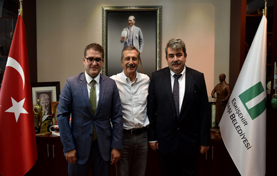 ESGAZ GENEL MÜDÜRÜ CANTÜRK'TEN ATAÇ'A ZİYARET