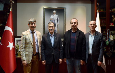 İYİ PARTİ'DEN BAŞKAN ATAÇ'A ZİYARET