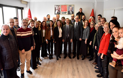 BAŞKAN ATAÇ'TAN CHP TEPEBAŞI TEŞKİLATINA ZİYARET