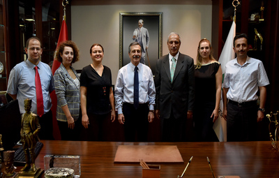 UZLAŞTIRMACILARDAN BAŞKAN ATAÇ'A ZİYARET