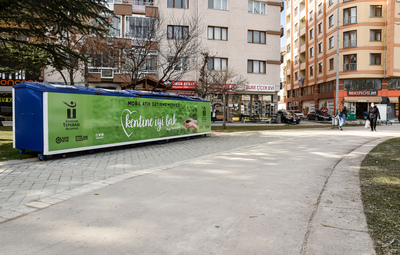 MOBİL ATIK GETİRME MERKEZLERİ DÖNÜŞÜME KATKI SUNUYOR