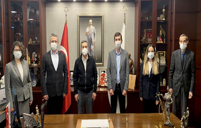 İMO'DAN BAŞKAN ATAÇ'A ZİYARET