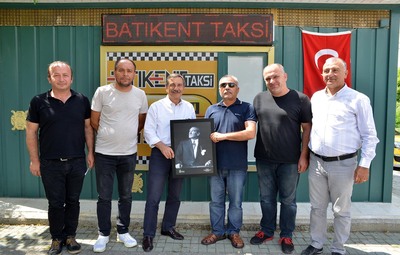 BAŞKAN ATAÇ TAKSİCİLER İLE BULUŞMAYA DEVAM EDİYOR