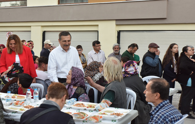 3 MAHALLE İFTARDA BULUŞTU
