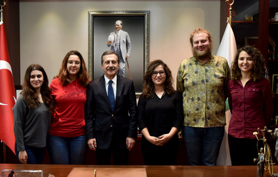 BAŞKAN ATAÇ TEPEBAŞI GENÇLİK MECLİSİ İLE BULUŞTU