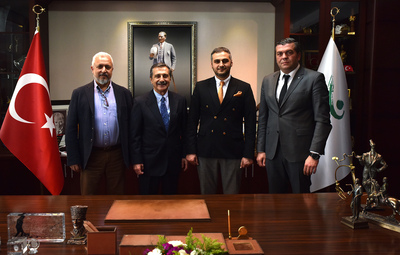 ESKİŞEHİRSPOR YÖNETİMİNDEN ATAÇ'A ZİYARET