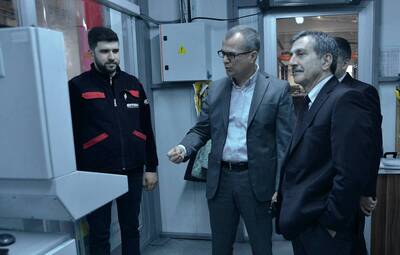 BAŞKAN ATAÇ'TAN EMSA JENERATÖR'E ZİYARET