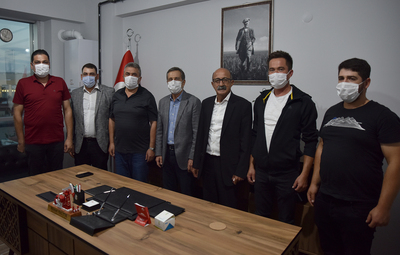 BAŞKAN ATAÇ'TAN TÜMBİFED'E HAYIRLI OLSUN ZİYARETİ