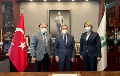 ÖZEL ANADOLU HASTANESİ'NDEN ATAÇ'A ZİYARET
