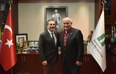 KIRIM GELİŞİM VAKFI'NDAN ATAÇ'A ZİYARET