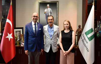 TÜYAP'TAN BAŞKAN ATAÇ'A ZİYARET