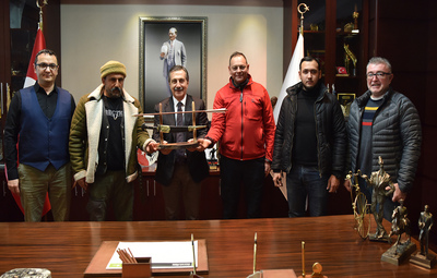 ATLI OKÇULUK KULÜBÜ'NDEN ATAÇ'A ZİYARET