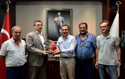 ESBALDER'DEN ATAÇ'A ZİYARET