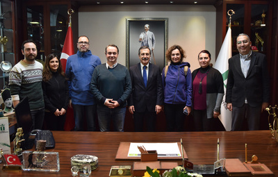 MİMAR ADAYLARINDAN ATAÇ'A ZİYARET
