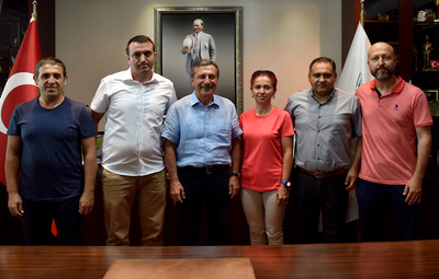 SİNERJİ TENİS KULÜBÜ'NDEN ATAÇ'A ZİYARET