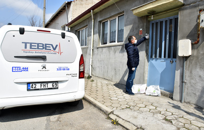 KORONAVİRÜSE KARŞI TEBEV DESTEĞİ