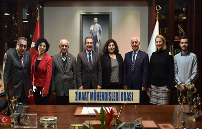 ZİRAAT MÜHENDİSLERİNDEN ATAÇ'A ZİYARET