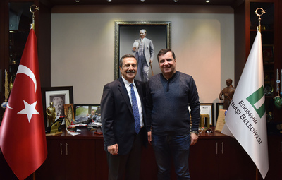 MİLLETVEKİLİ CEYLAN'DAN BAŞKAN ATAÇ'A ZİYARET