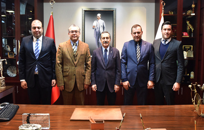 ESKİŞEHİRPOR YÖNETİMİNDEN BAŞKAN ATAÇ'A ZİYARET