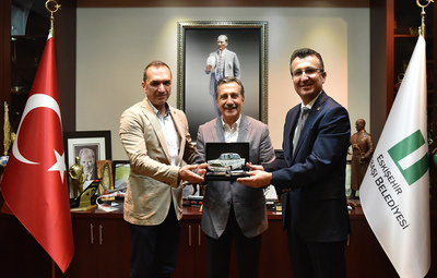 FORD OTOSAN'DAN BAŞKAN ATAÇ'A ZİYARET