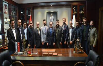 MUŞLULAR BAŞKAN ATAÇ'I ZİYARET ETTİ