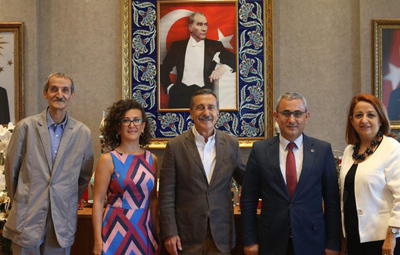 BAŞKAN ATAÇ'TAN BAŞKAN IŞIK'A ZİYARET