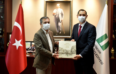 BASIN İLAN KURUMU MÜDÜRÜ AŞKIN'DAN ATAÇ'A ZİYARET