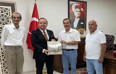 BAŞKAN ATAÇ'TAN KAYMAKAM YILDIZ'A ZİYARET