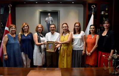 TÜRK ÜNİVERSİTELİ KADINLAR DERNEĞİ'NDEN ATAÇ'A ZİYARET