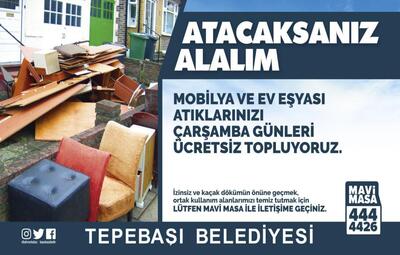 ÜCRETSİZ ATIK TOPLAMA HİZMETİ SÜRÜYOR