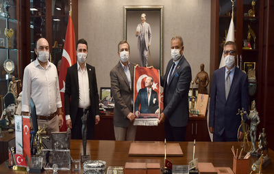 CHP SÖĞÜT İLÇE TEŞKİLATI'NDAN ATAÇ'A ZİYARET