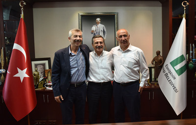 CHP'Lİ BAŞKANLARDAN ATAÇ'A ZİYARET