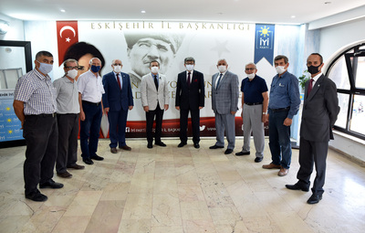 BAŞKAN ATAÇ'TAN İYİ PARTİ'YE ZİYARET