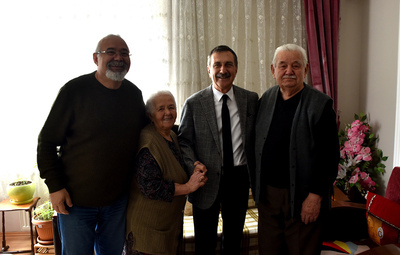 BAŞKAN ATAÇ EV ZİYARETLERİNİ SÜRDÜRÜYOR