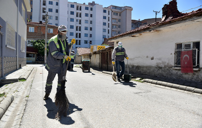MAHALLE TEMİZLİĞİ HAFTA SONUNDA DEVAM ETTİ