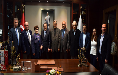 SİVRİHİSAR EĞİTİM VAKFI'NDAN ATAÇ'A ZİYARET