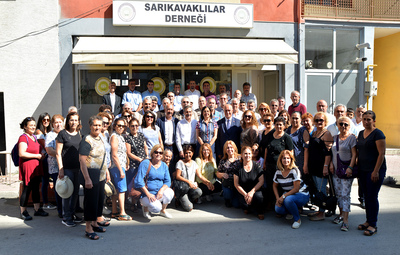 BAŞKAN ATAÇ SARIKAVAKLILARLA BULUŞTU