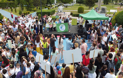 BAŞKAN ATAÇ: "ÇOCUKLARIMIZ İÇİN ÇABALIYORUZ"
