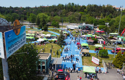 19 MAYIS TEPEBAŞI'NDA BÜYÜK COŞKUYLA KUTLANDI