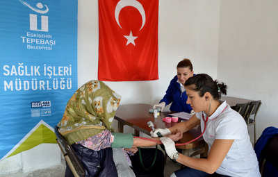 KIRSALDA SAĞLIK TARAMALARI DEVAM EDİYOR