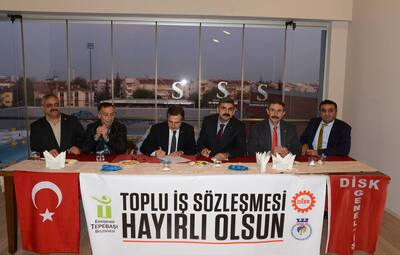 SU SPORLARI MERKEZİ'NDE TOPLU İŞ SÖZLEŞMESİ SEVİNCİ