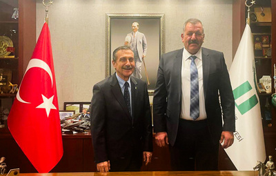 İNCE'DEN BAŞKAN ATAÇ'A ZİYARET