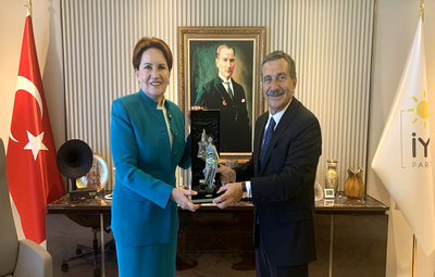 BAŞKAN ATAÇ AKŞENER İLE BULUŞTU