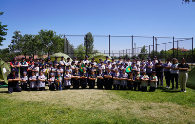 İZCİLER KAMP HEYECANI YAŞIYOR