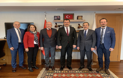 BAŞKAN ATAÇ'TAN TÜBİTAK'A ZİYARET