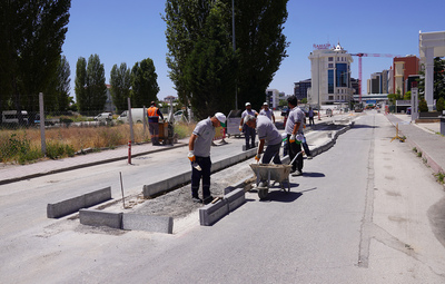 TEPEBAŞI'NDA SORUNSUZ ÜSTYAPI İÇİN ÇALIŞMALAR SÜRÜYOR