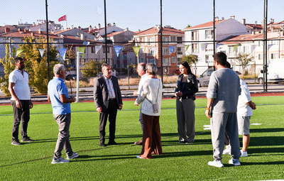 BEHİÇ ERKİN SPOR KOMPLEKSİ'NDE BAKIM ZAMANI