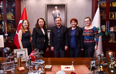 ESKİŞEHİR MS DERNEĞİNDEN BAŞKAN ATAÇ'A ZİYARET