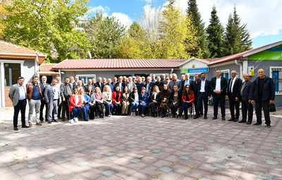 TEPEBAŞI MUHTARLARI BİR ARAYA GELDİ